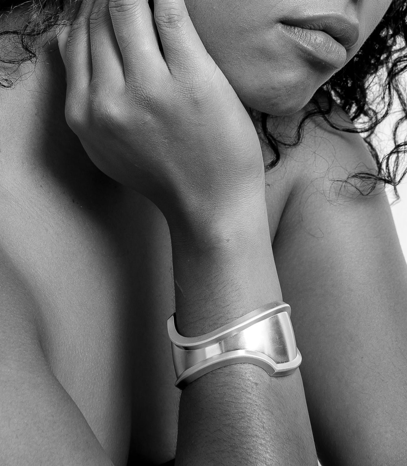 S Cuff 2.0 Solid ~ Sterling Silver