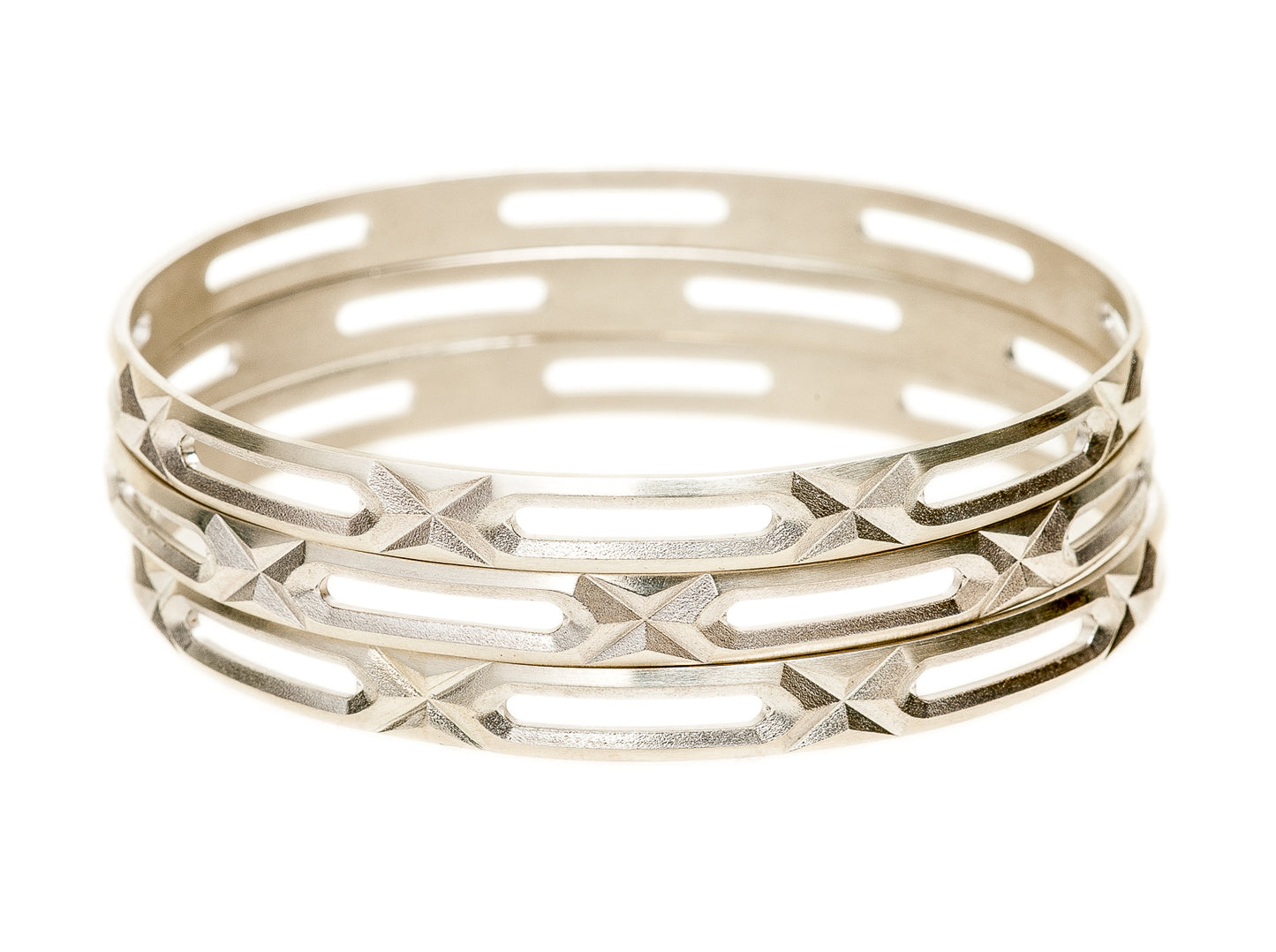 Hexagon Bangle