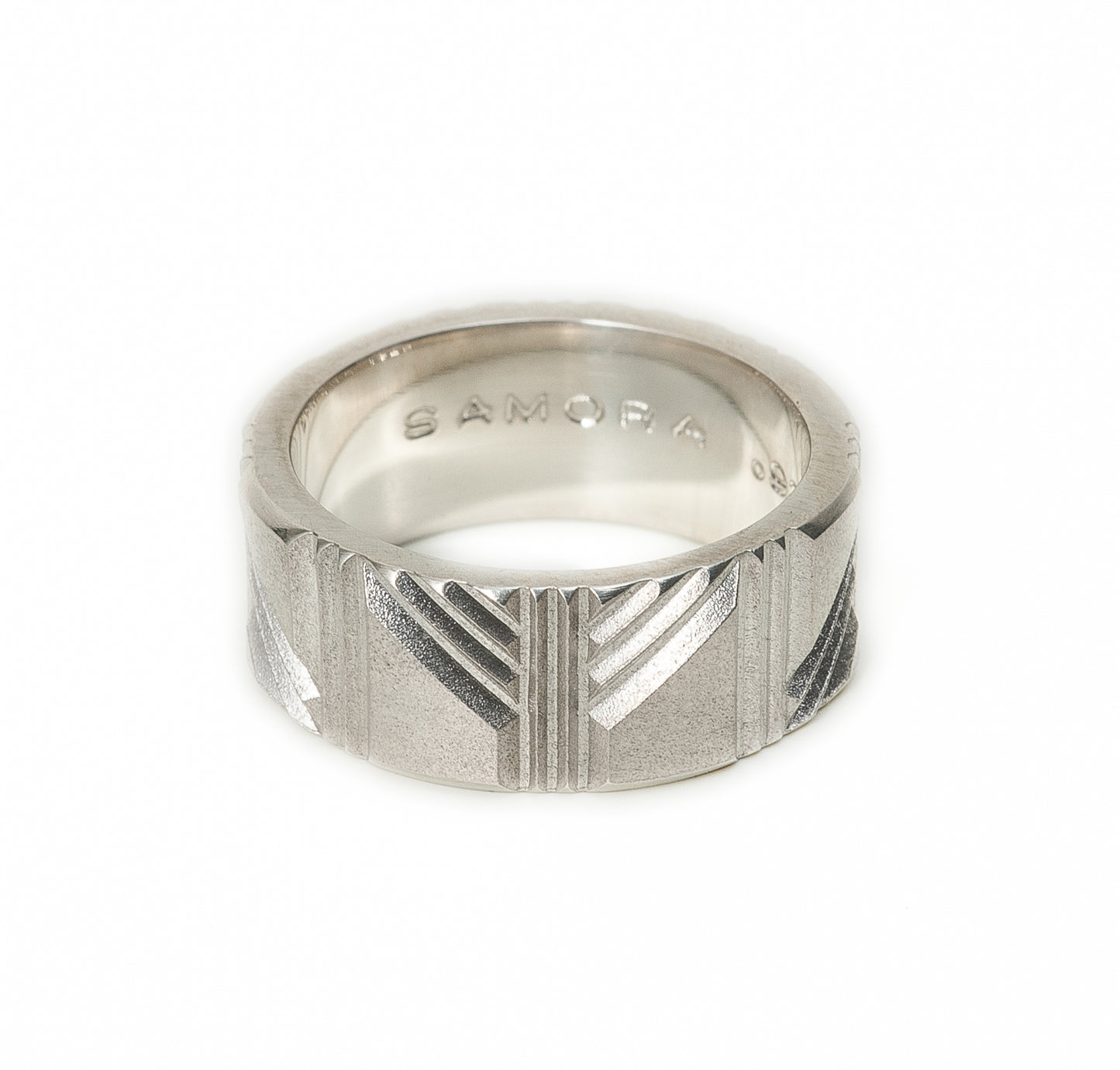 Mountain Range Quill Ring ~ Sterling Silver