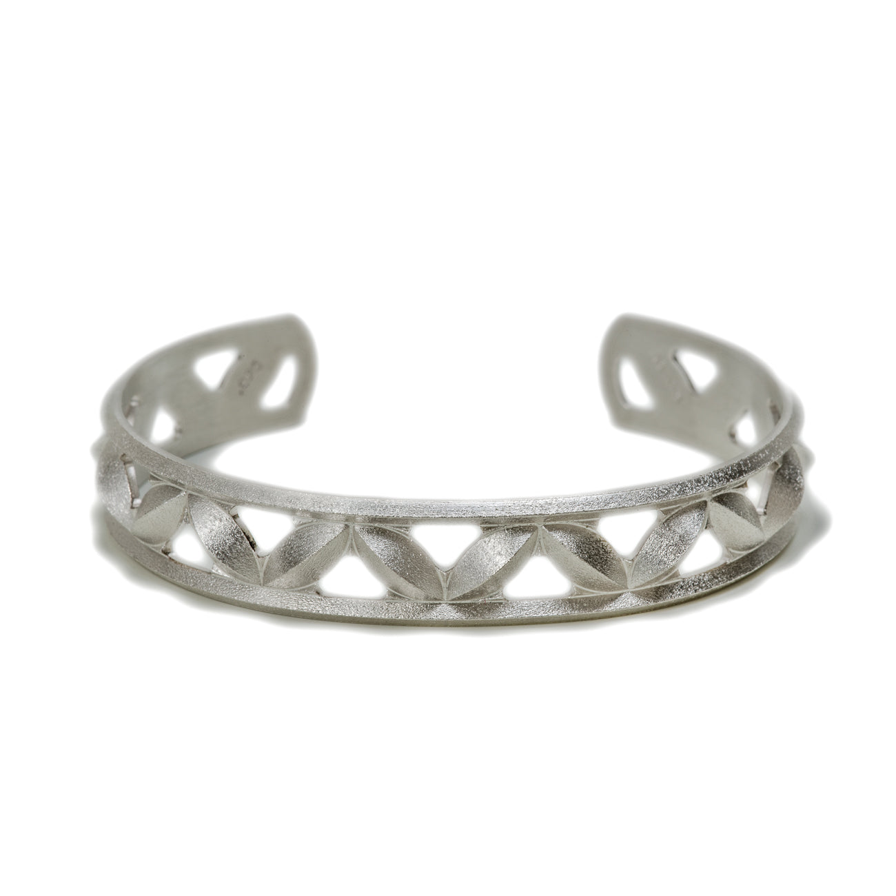 Sweet Pea Cuff Sterling Silver