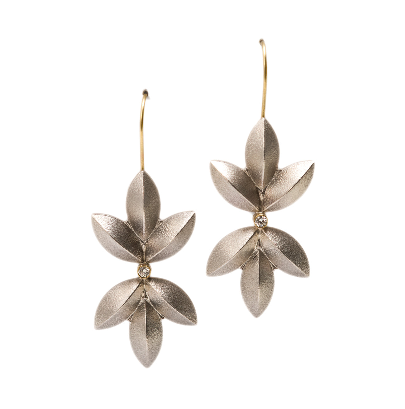 Sweet Pea Mirror Earrings