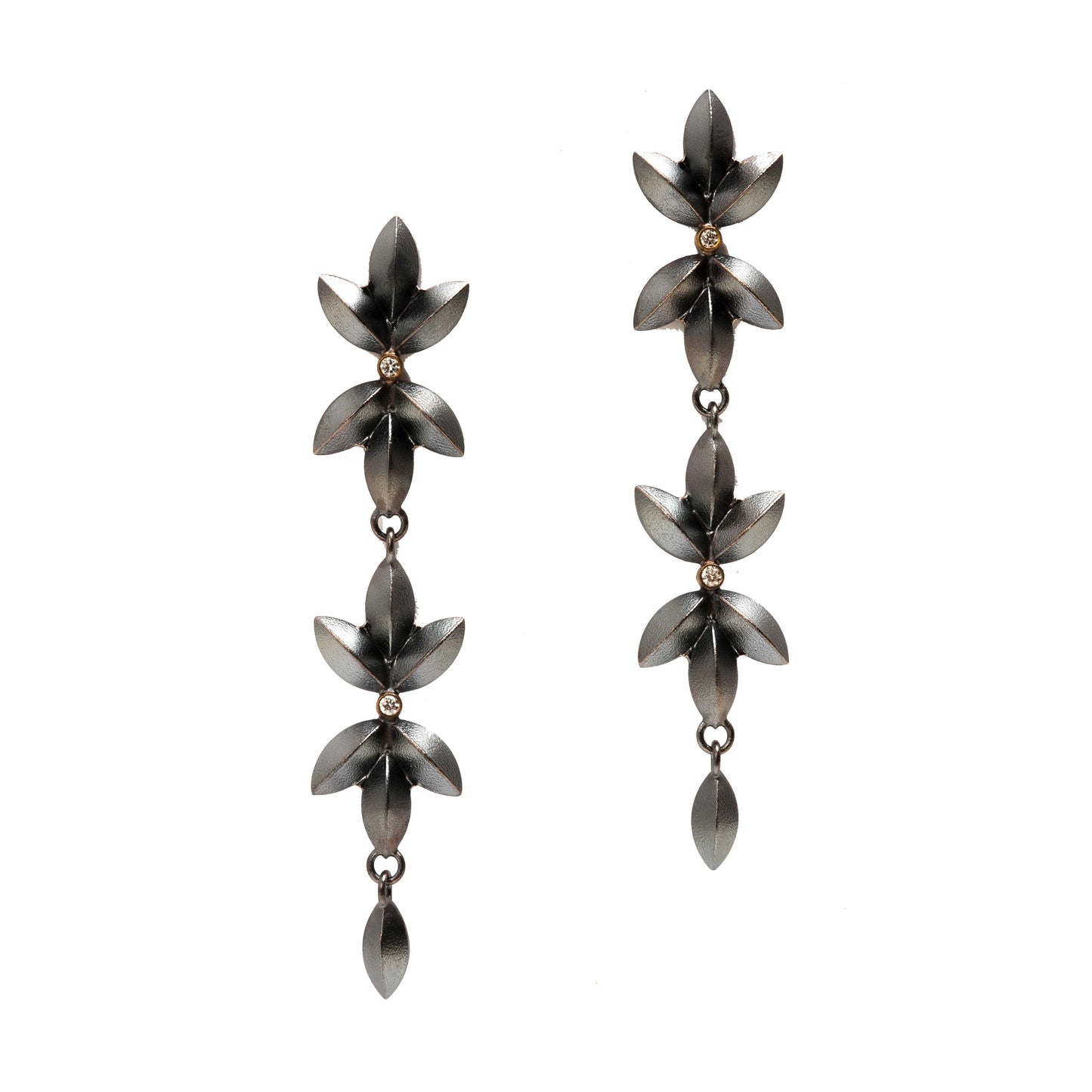 Sweet Pea Mirror Earrings