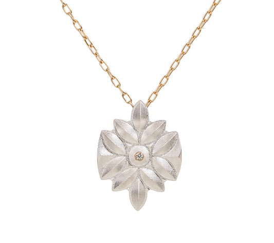 Sweet Pea Bloom Pendant