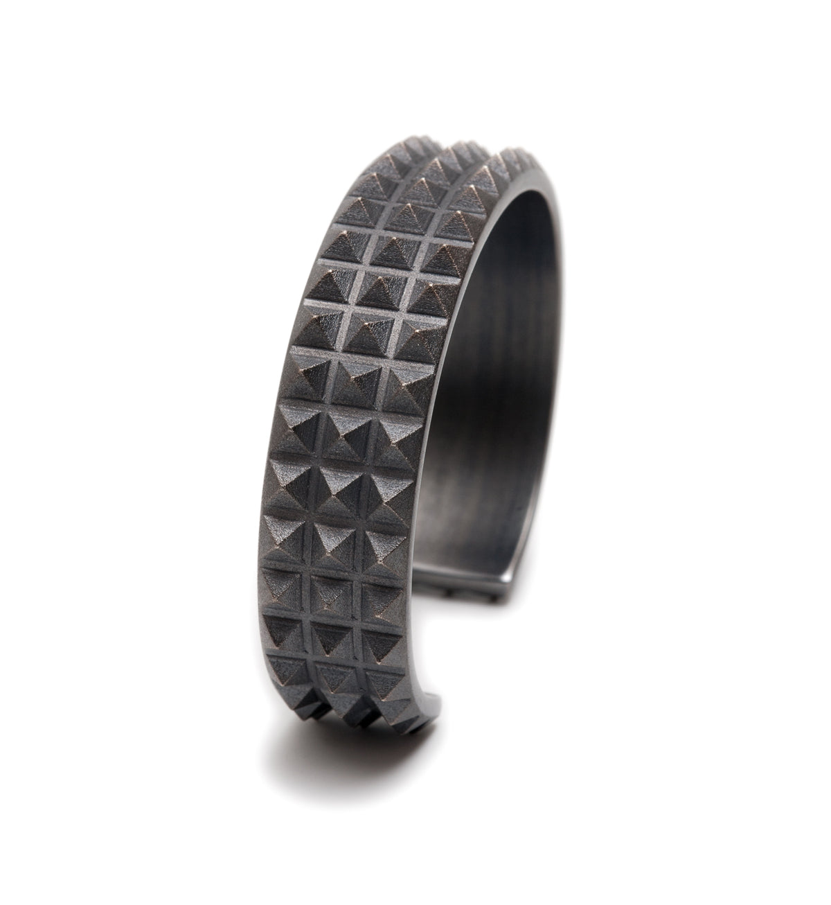 Pyramid Cuff Triple ~ Sterling Silver