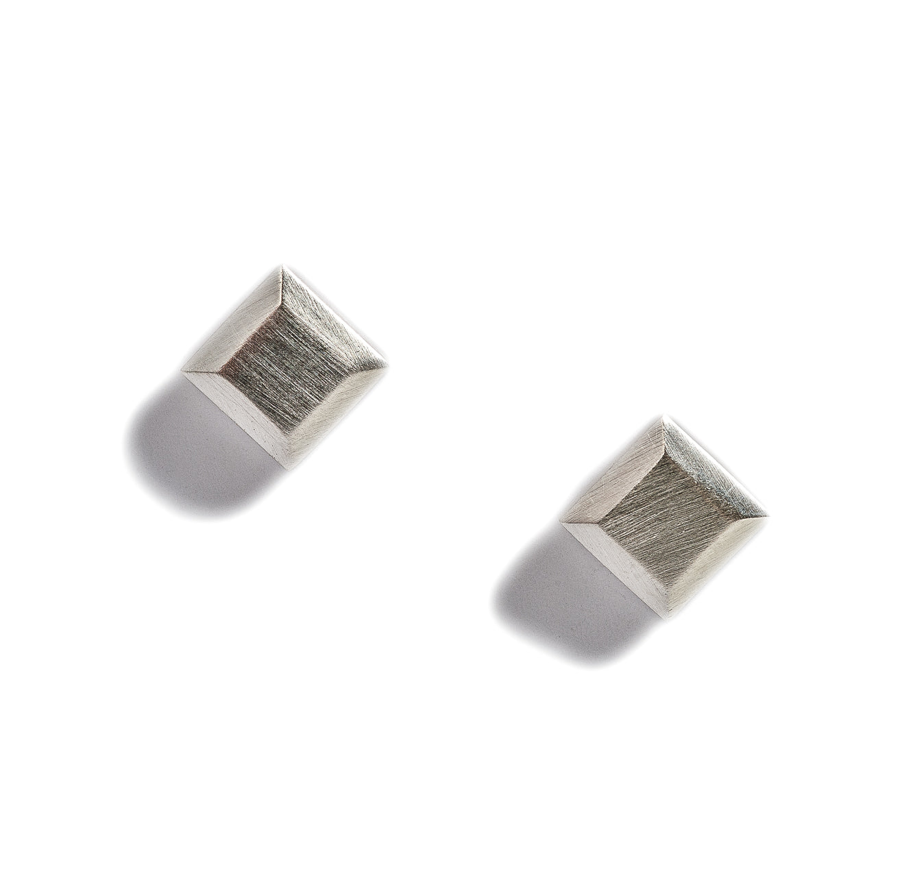 Truncated Studs ~ Sterling Silver