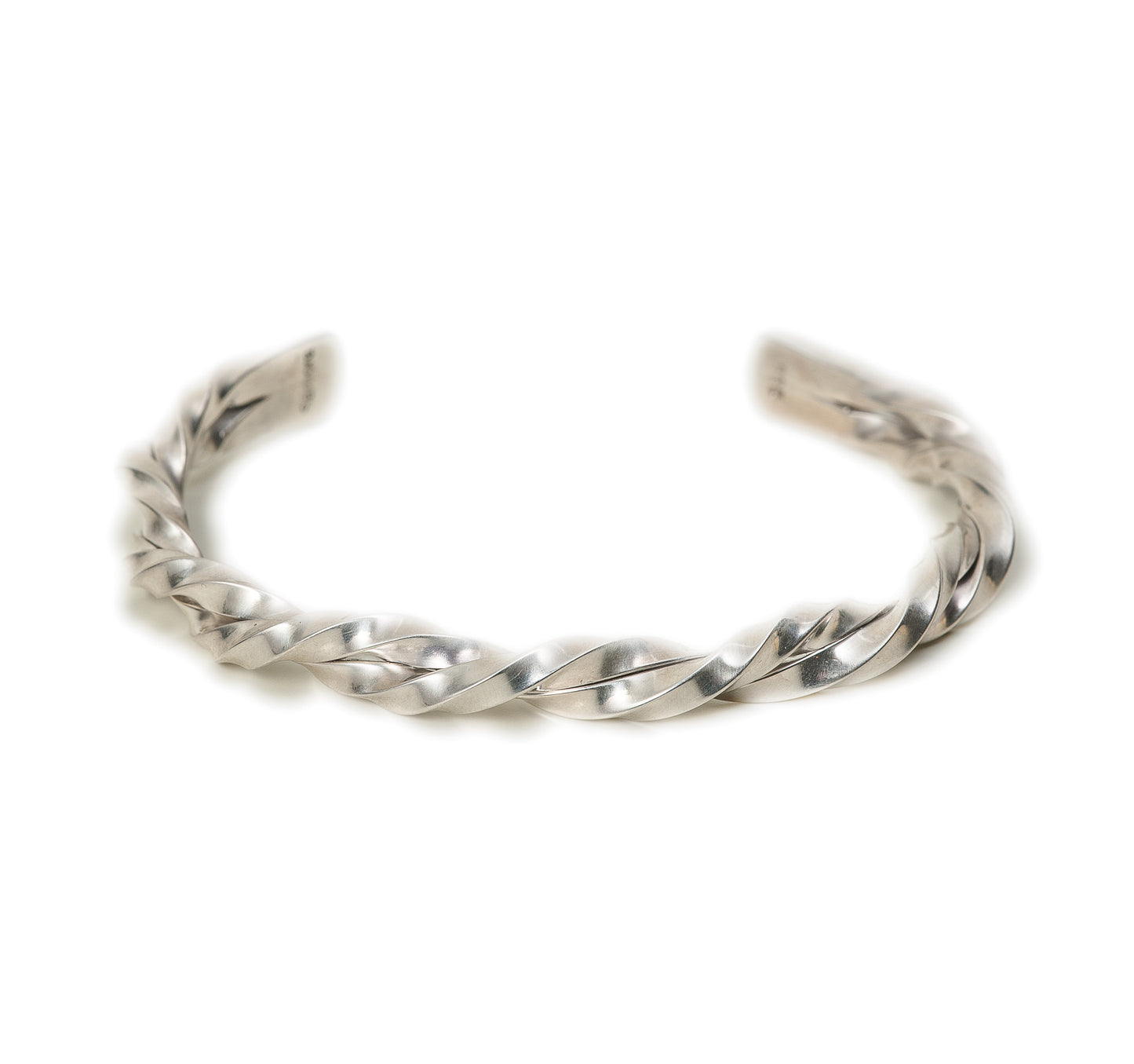 Twist Cuff Duo ~ Sterling Silver
