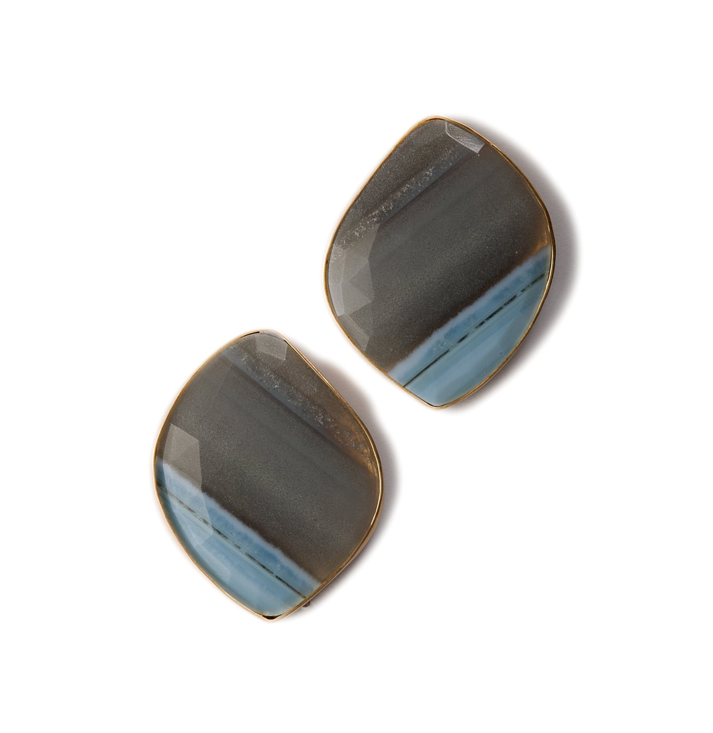 African Opal Earrings