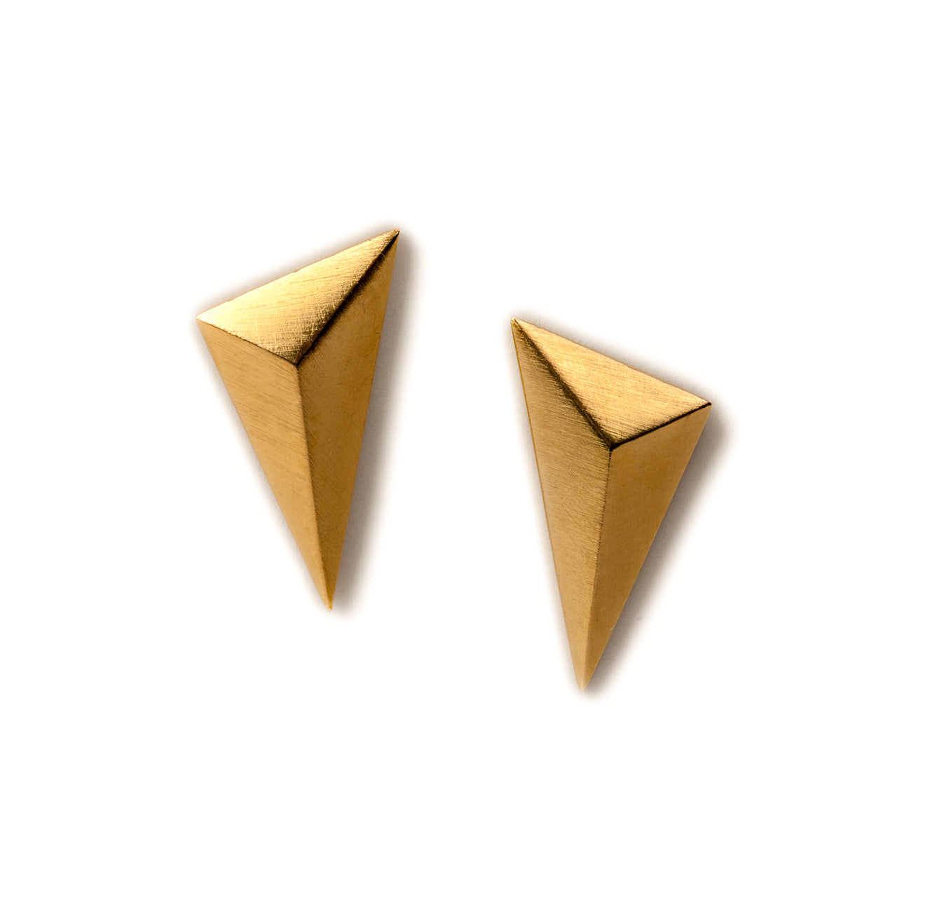 Tetra Studs Short ~ 18K Gold