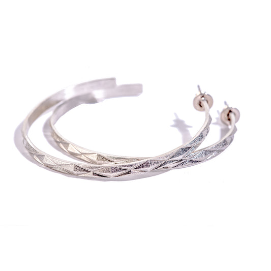Diamond Peak Narrow Hoop