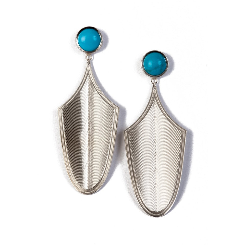 Maria Samora - Feather Earrings