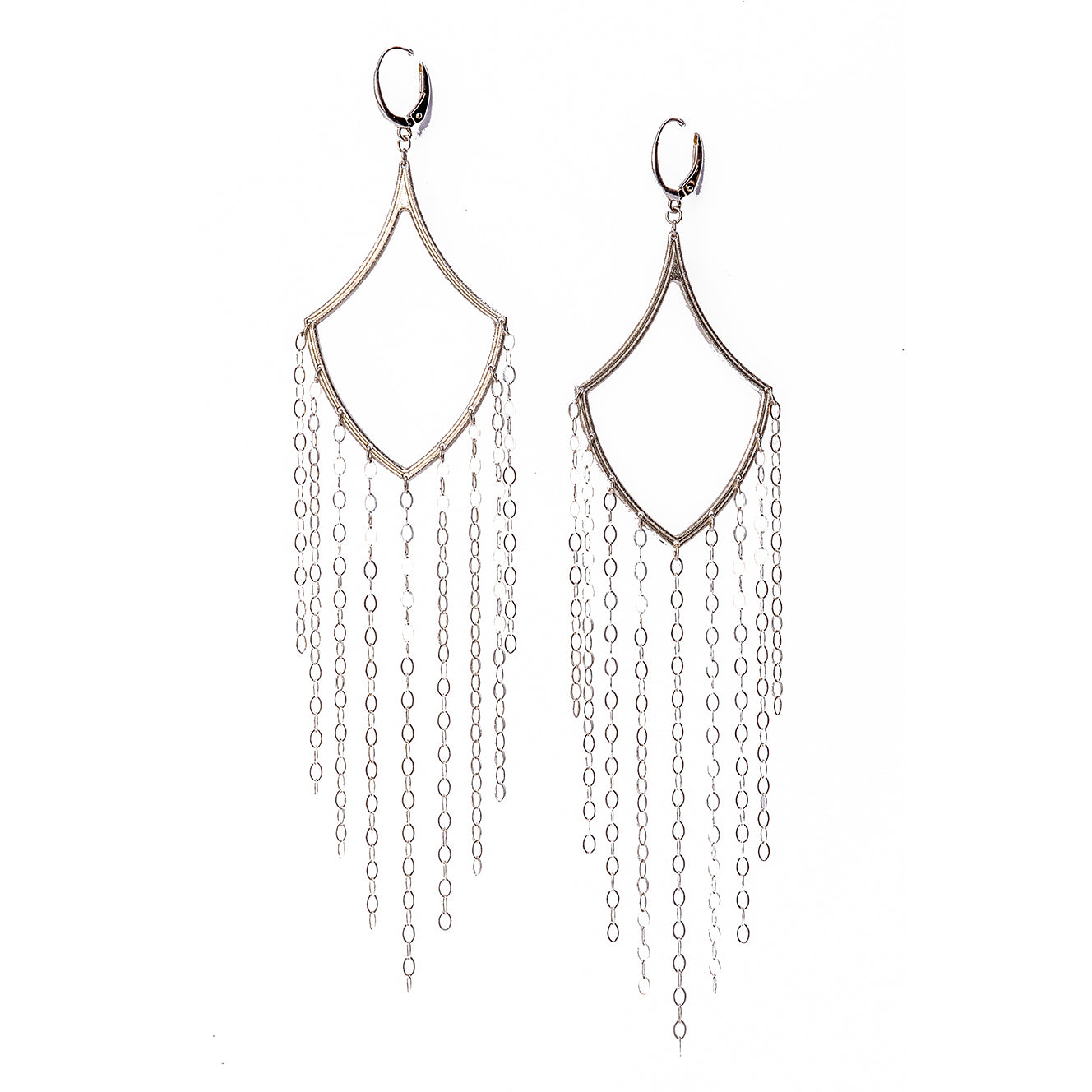 Gryphon Point Fringe Earrings