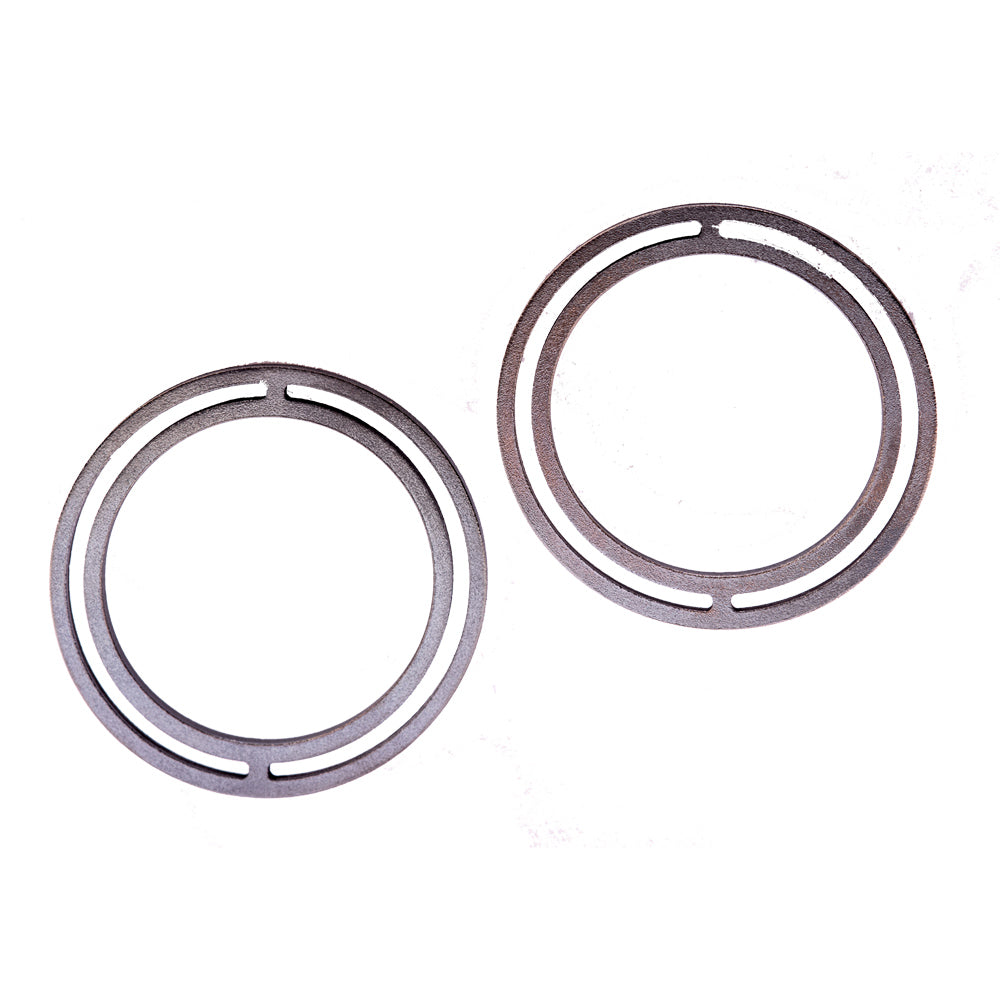 Strata Full Moon Earrings ~ Large