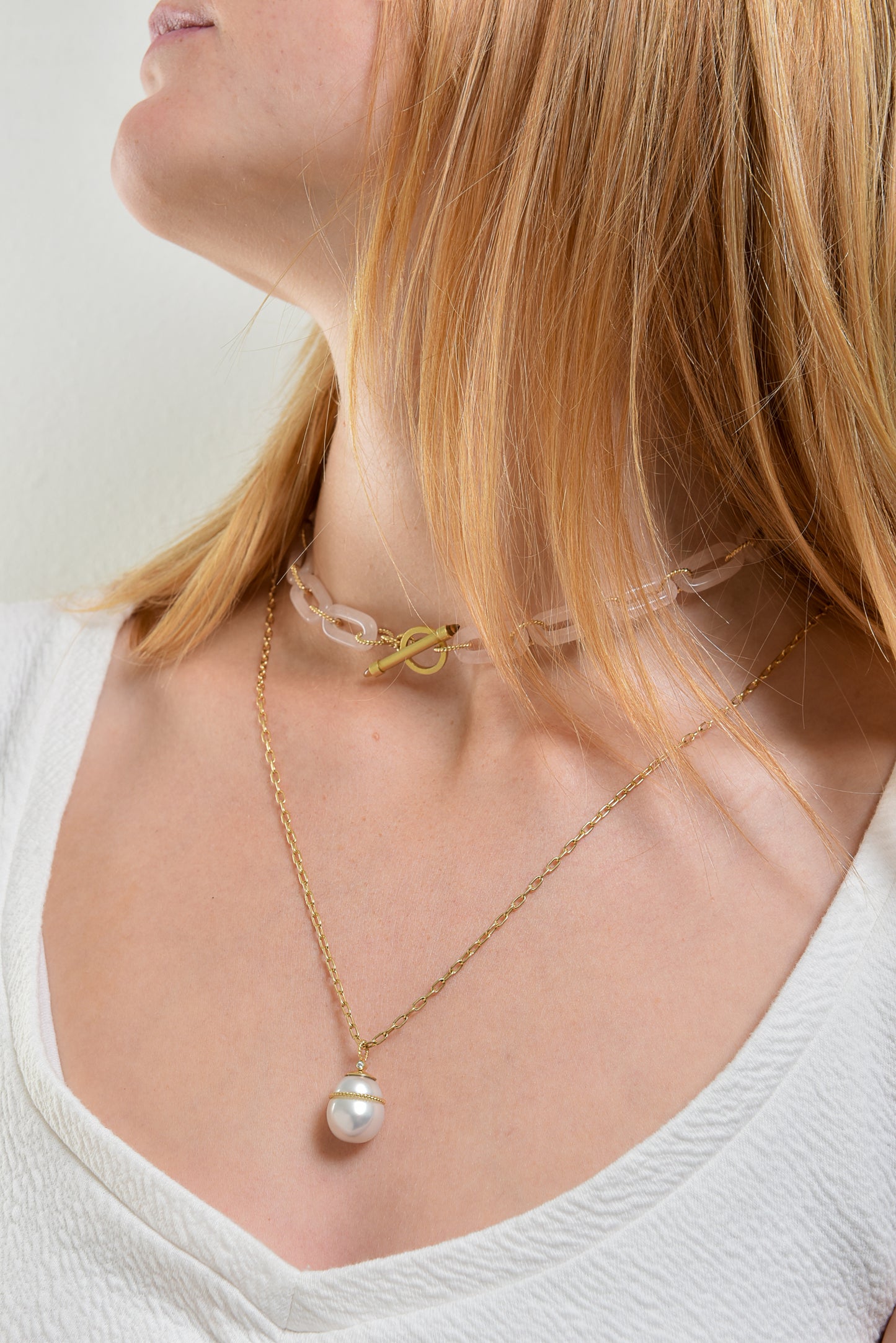 Buddha Pearl Necklace