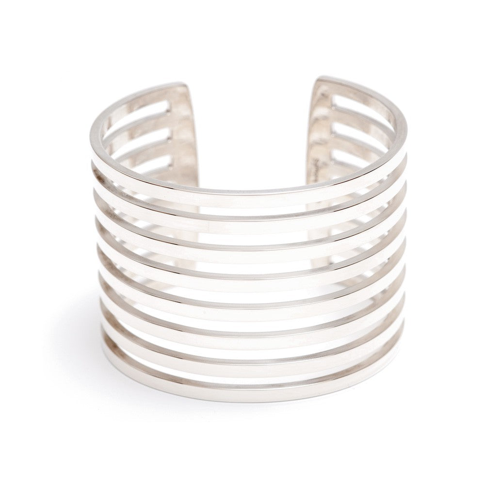 Maria Samora - Sterling Silver Strata Bracelet