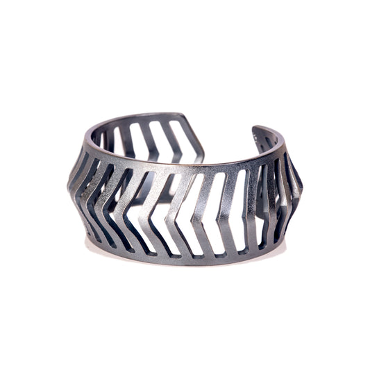 Strata Chevron Cuff