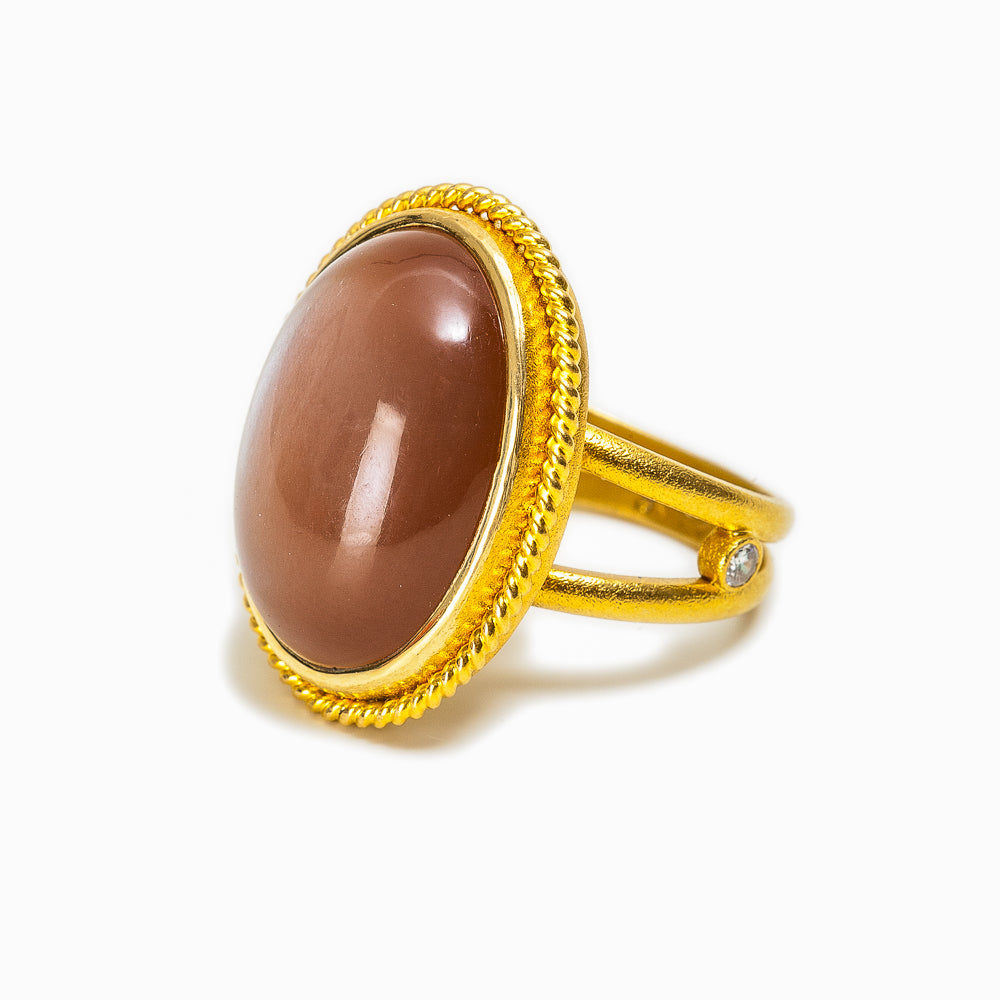 Moonstone Royal Ring