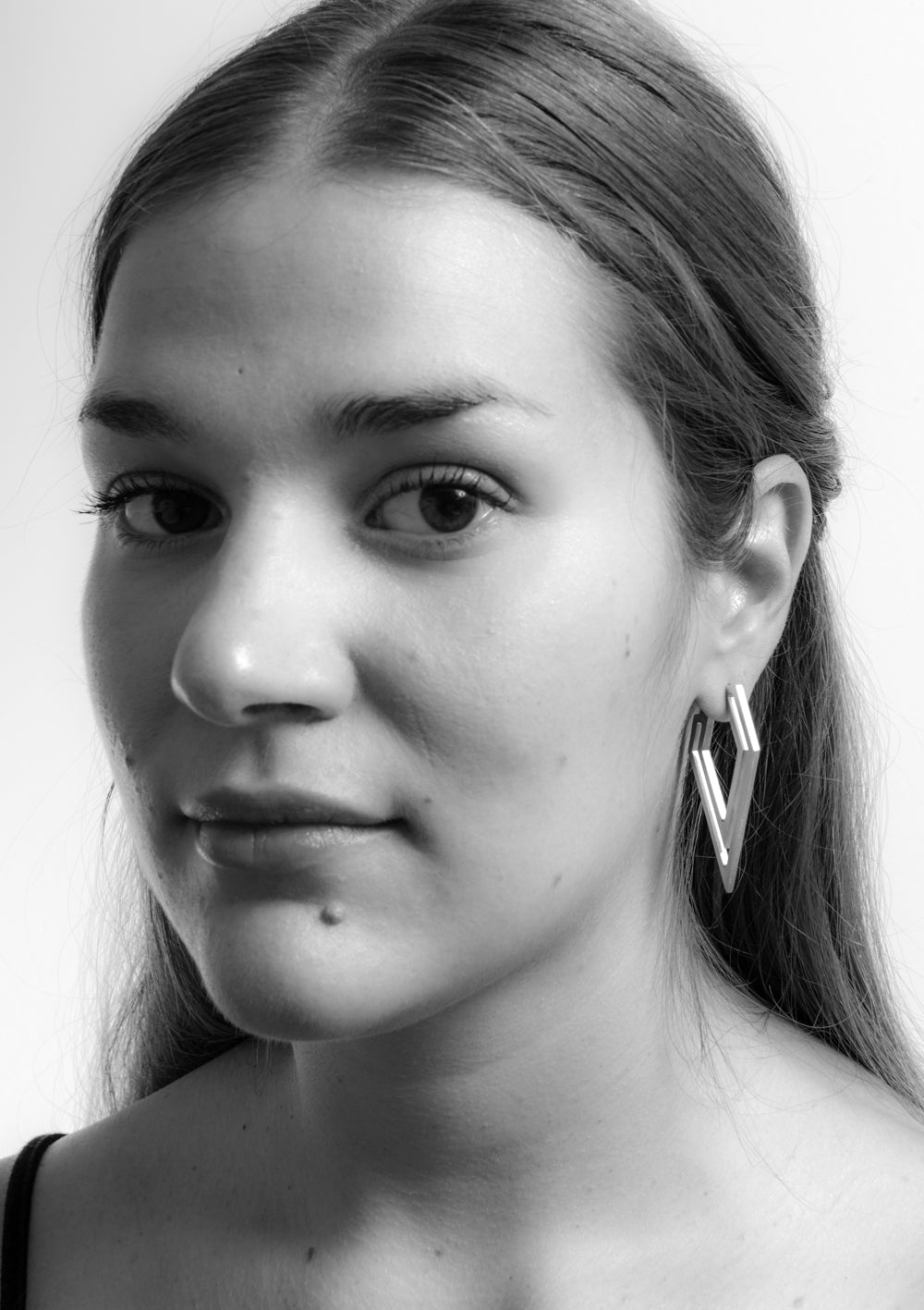 Strata Earring Diamond Point ~ Small