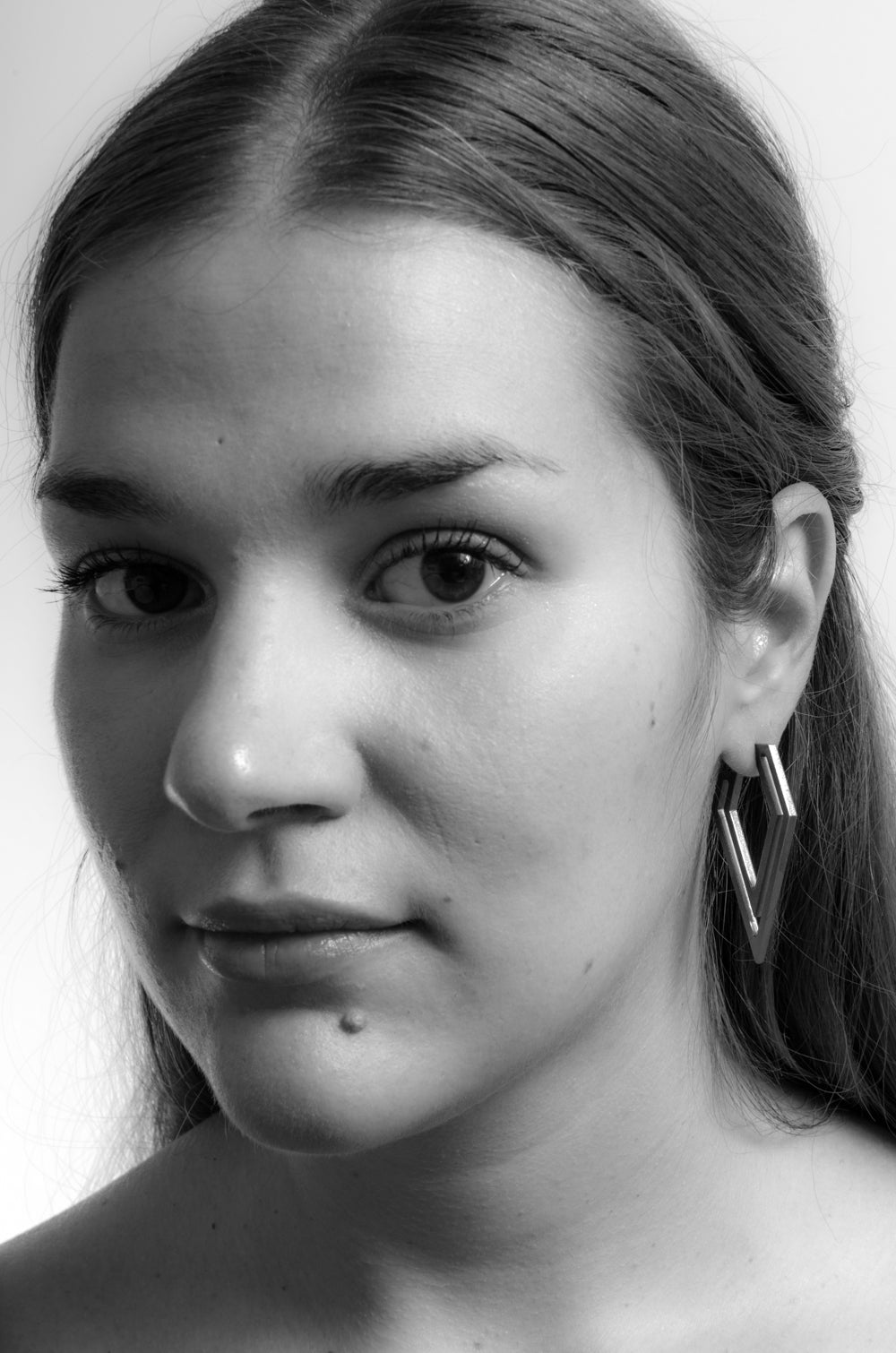 Strata Earring Diamond Point ~ Small