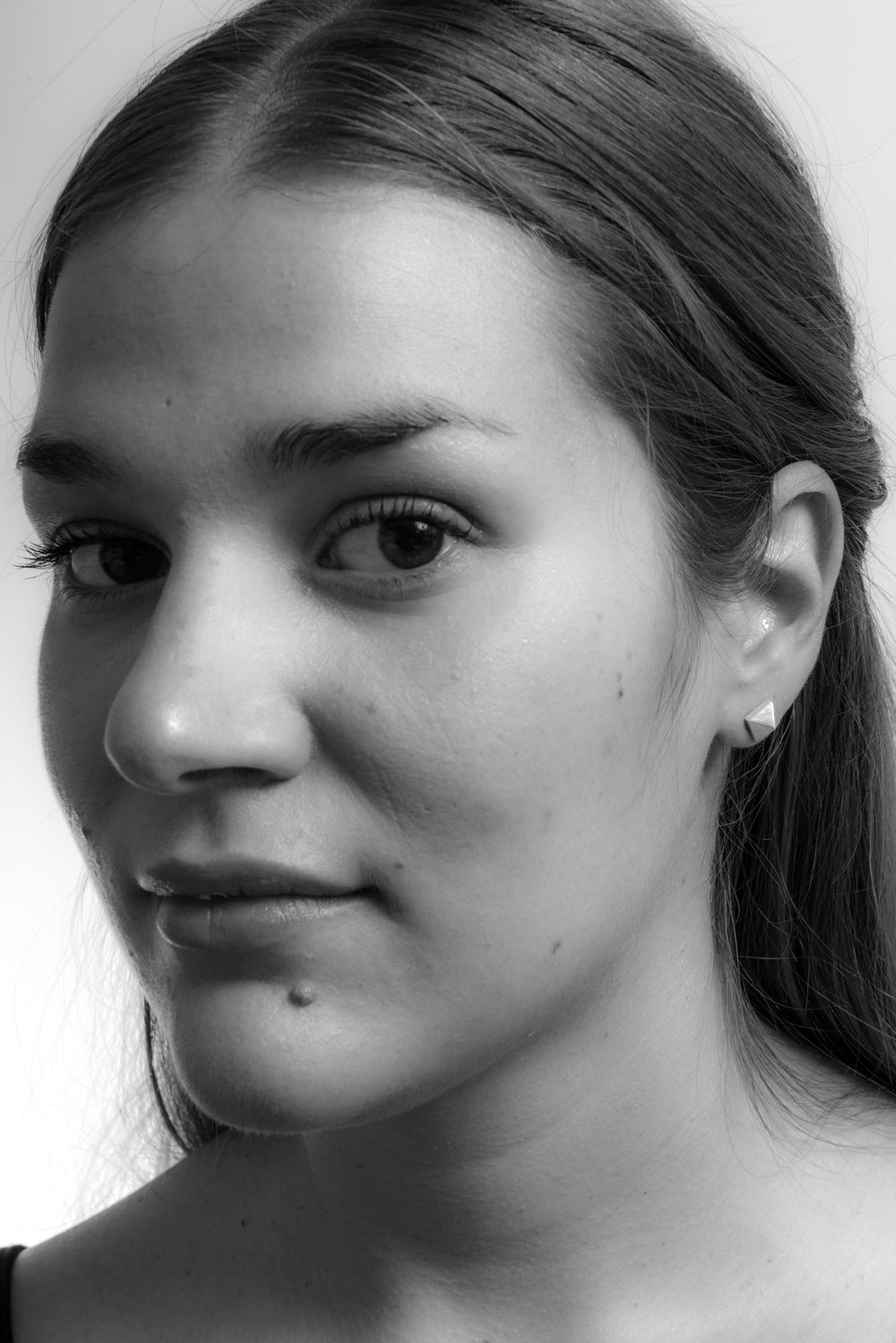 Pyramid Studs ~ Sterling Silver