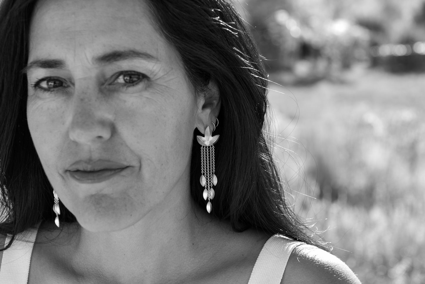Sweet Pea Cascade Earrings