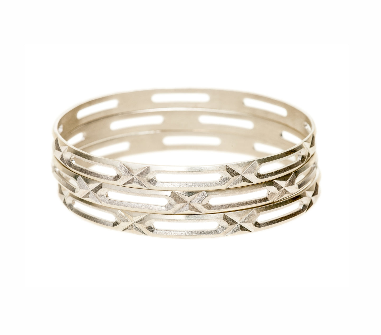 Hexagon Bangle