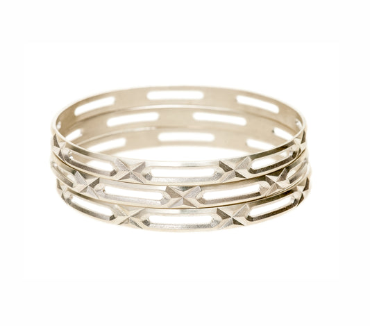 Hexagon Bangle