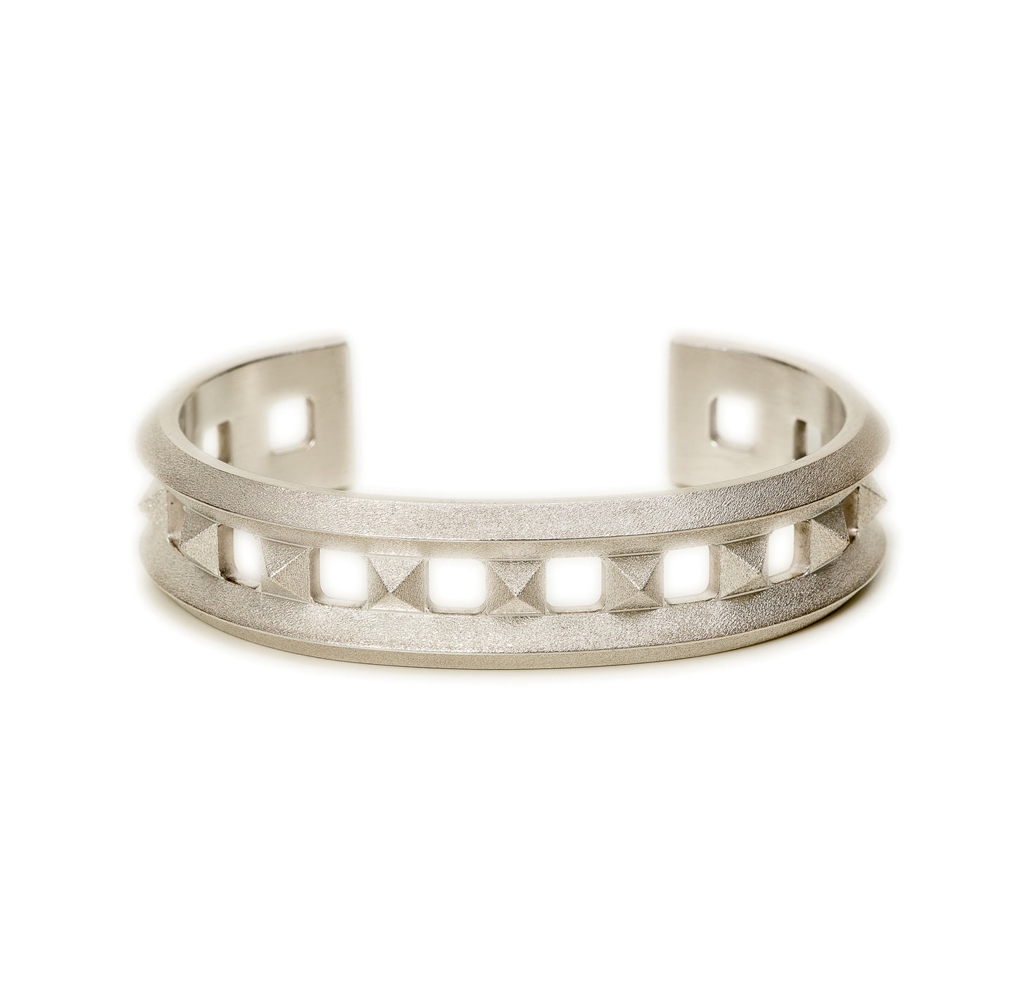 Pyramid Mountain Range Cuff ~ Sterling Silver