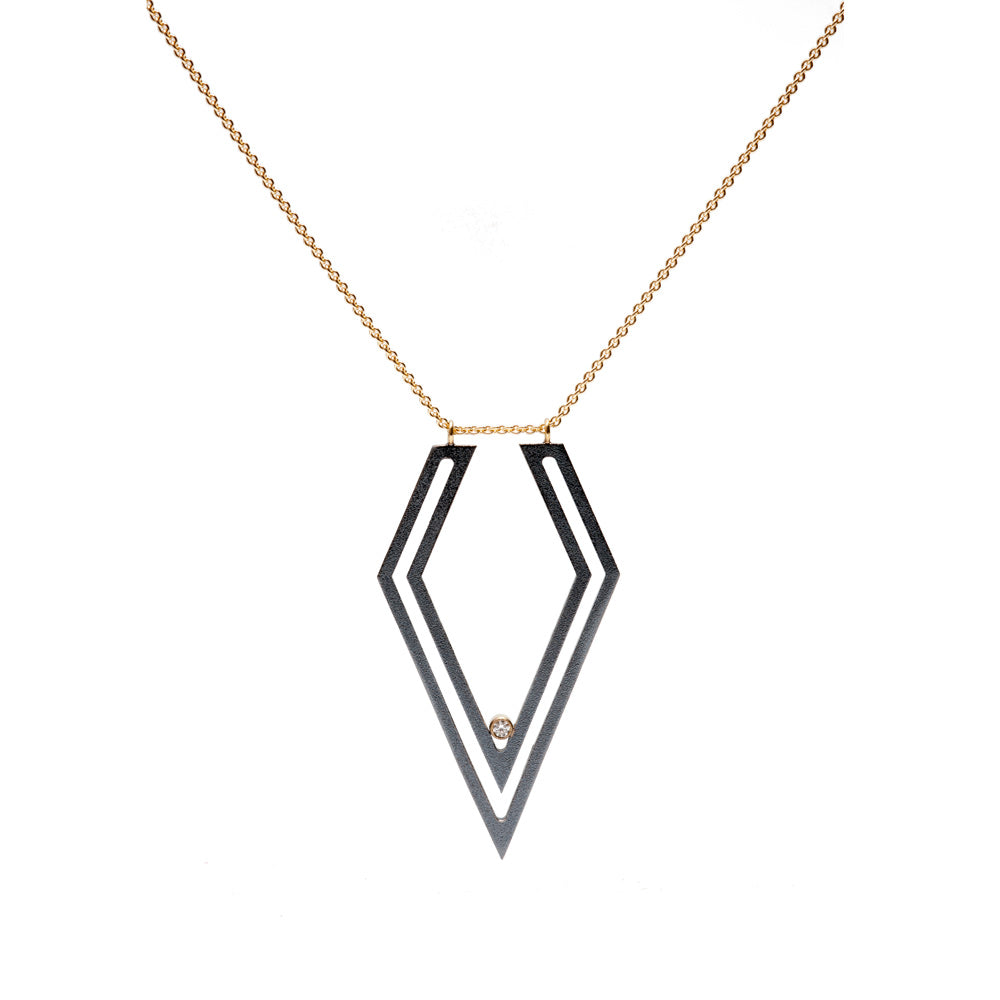 Diamond Strata Necklace