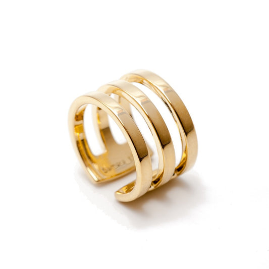 Maria Samora - 18k Gold Strata Ring